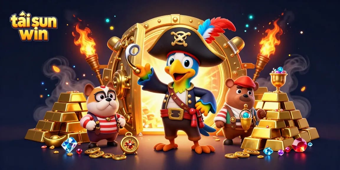 Engage with tải sun win and unlock massive treasures in this vibrant casino scene.