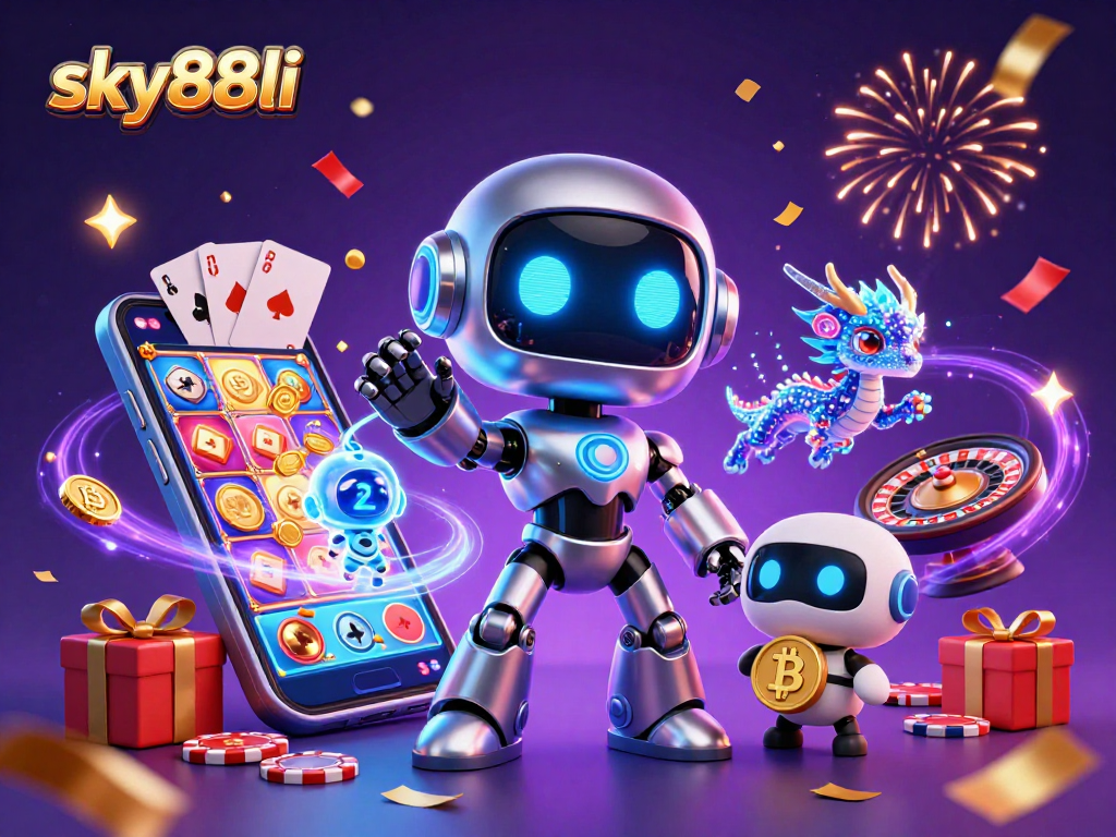 Experience thrilling gaming excitement with sky88li's vibrant slot games and crypto action.
