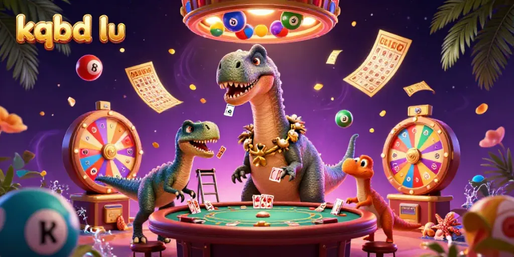 Experience thrilling moments at kqbd lu with vibrant lottery action and engaging characters in a lively casino scene.