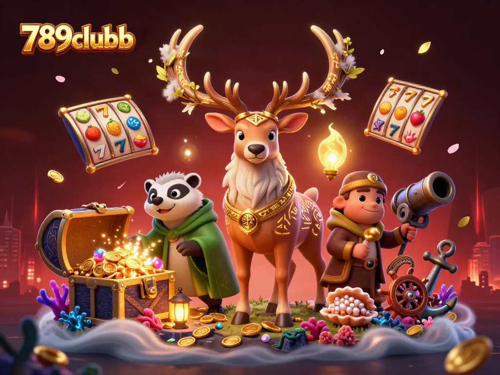 Immerse in 789clubb's vibrant casino dimension with thrilling slot games and mystical elements.
