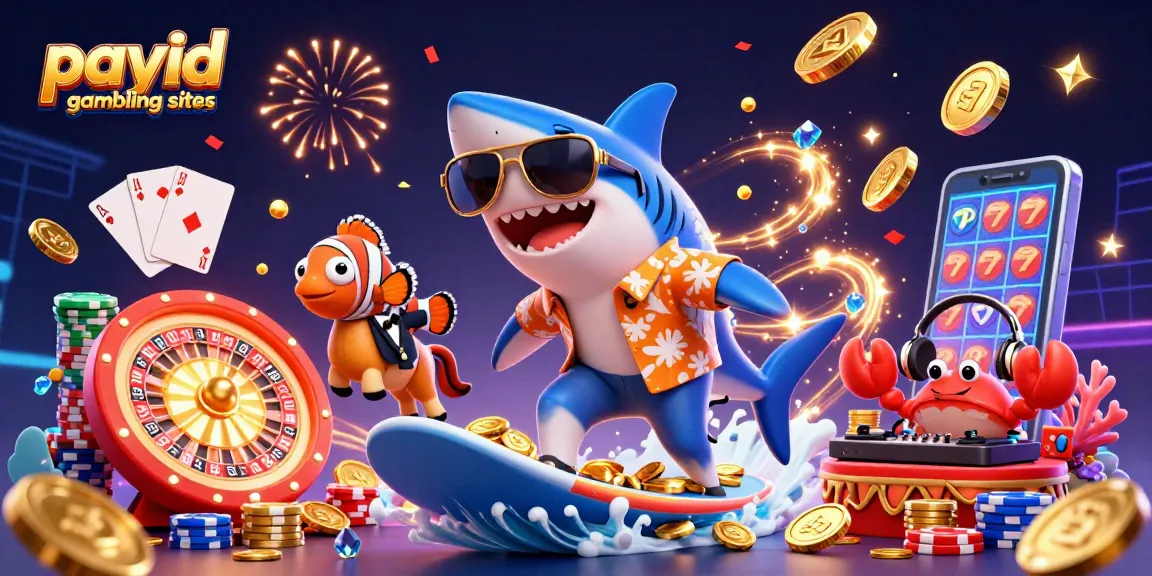Experience thrilling action at payid gambling sites with our vibrant casino scene featuring enchanting characters.
