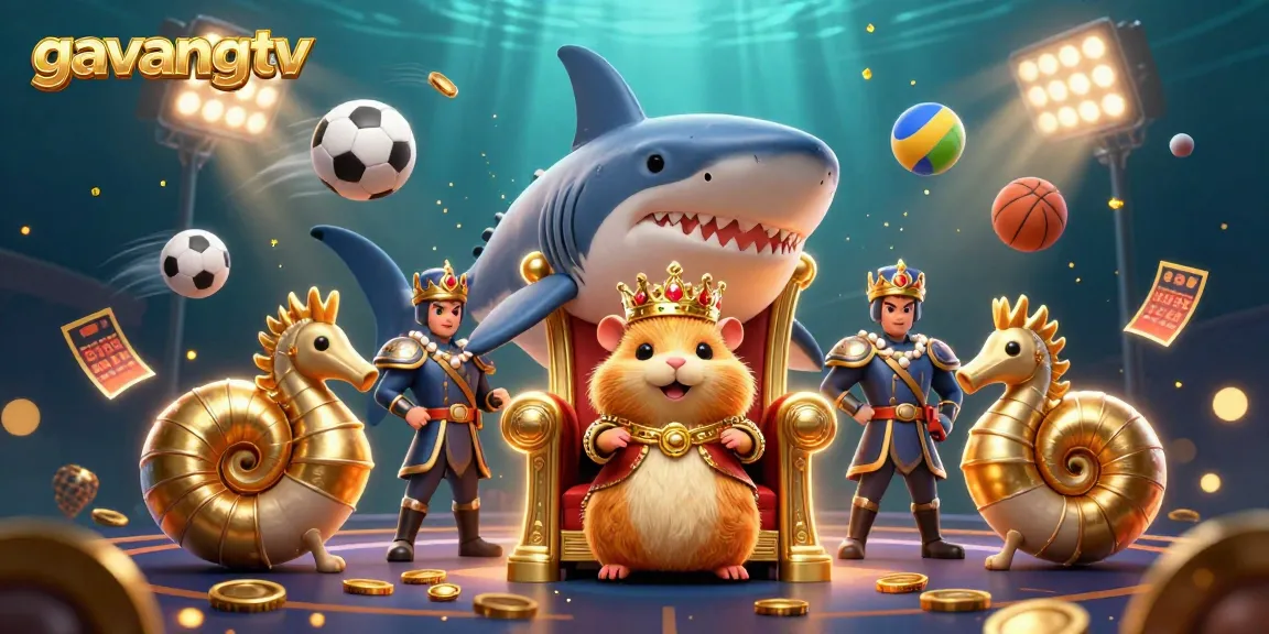 Experience exciting sports action at GavangTV with detailed 3D fantasy elements for fans.